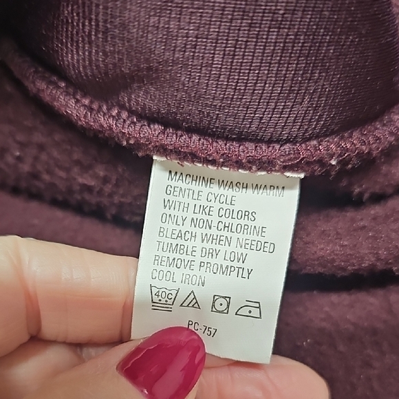 Izod Perform X Men's Burgundy Pullover Size Large - Picture 7 of 8